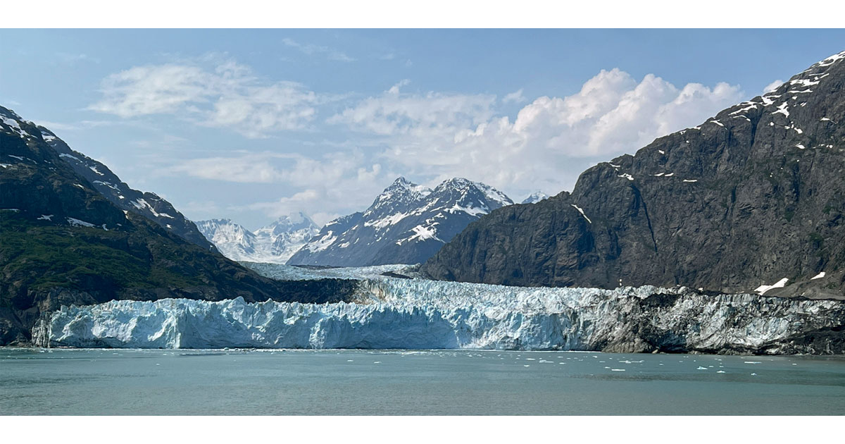 Glacier Bay from our Cabin on Holland America © Debbra Dunning Brouillette
