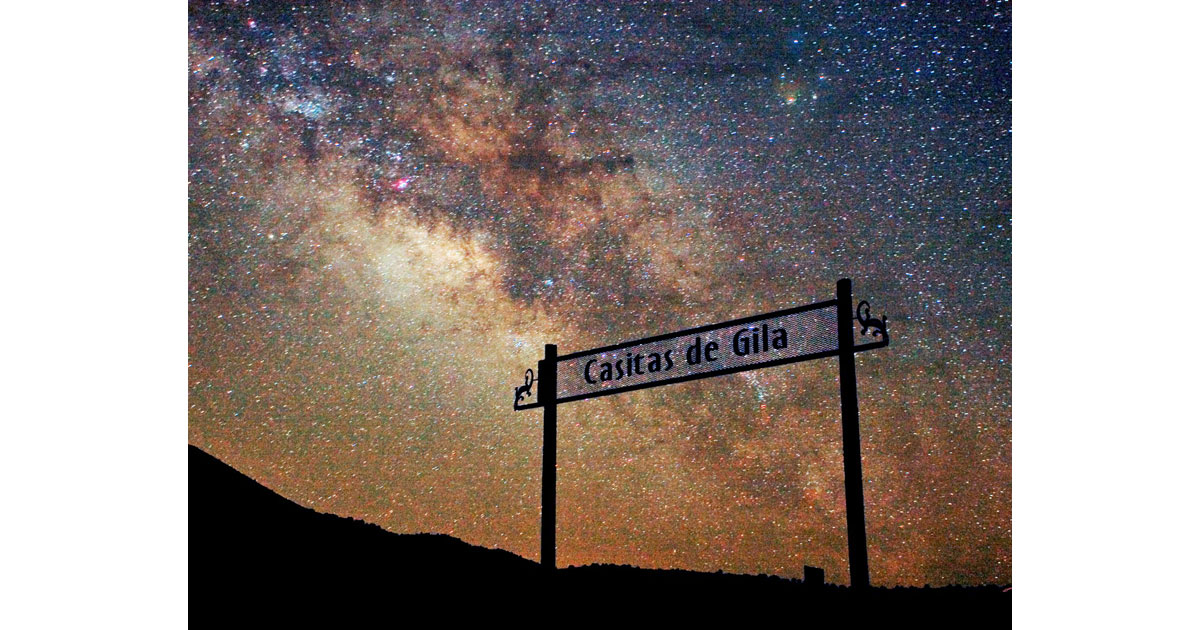 Soak up the Night Sky at Casitas de Gila