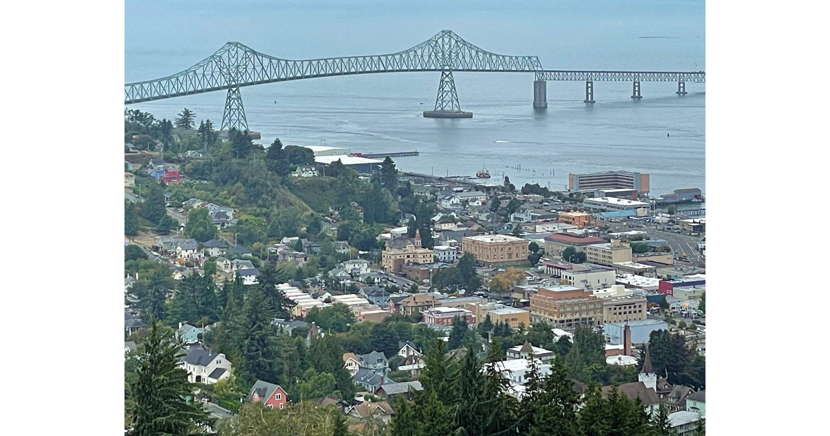 View from the Astoria Column