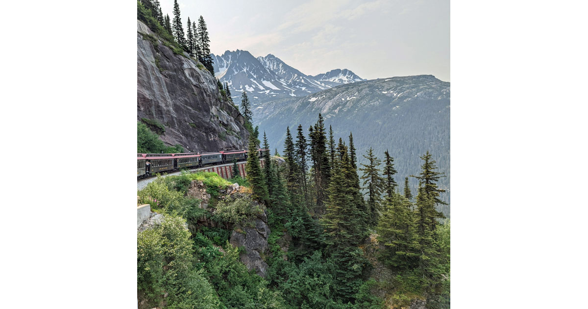 White Pass Railroad View © Stephen Brouillette