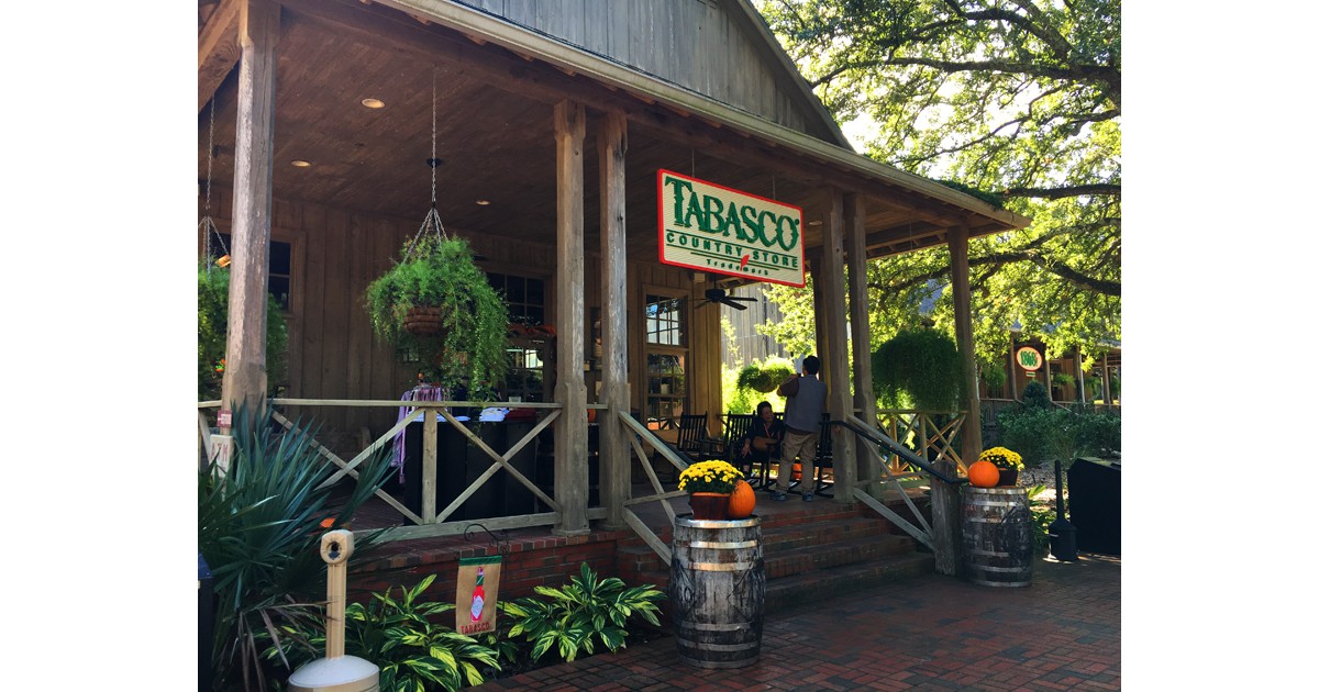 Taste different TABASCO sauces at the general store