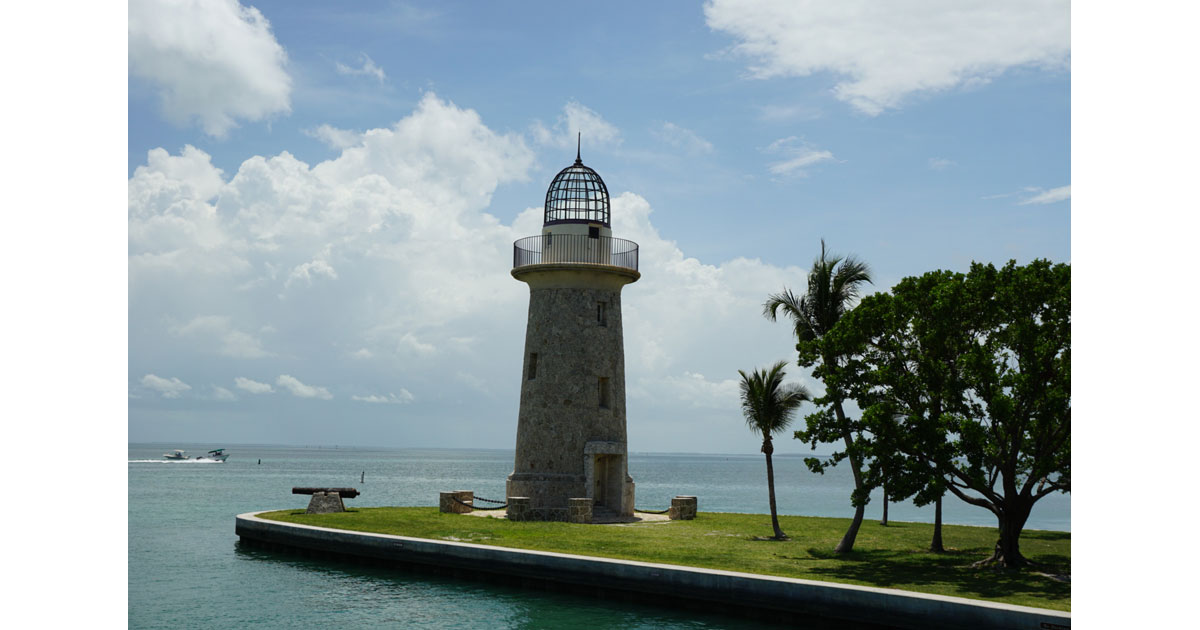Another view of the lighthouse at the Florida Capes