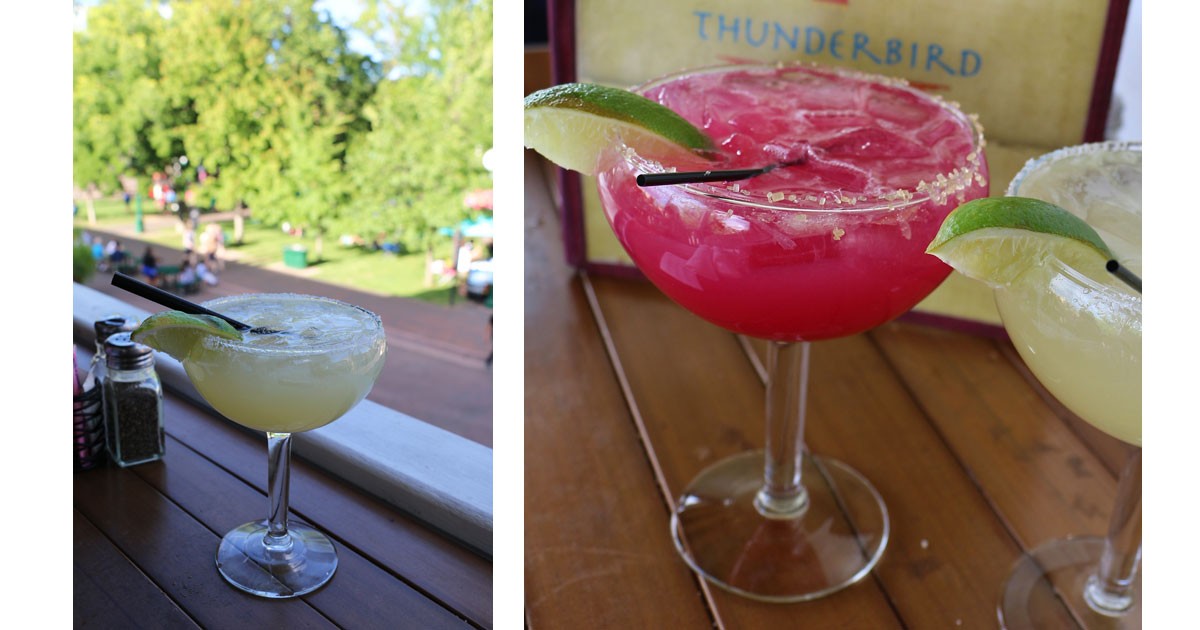 Margaritas at the Thunderbird Bar & Grill