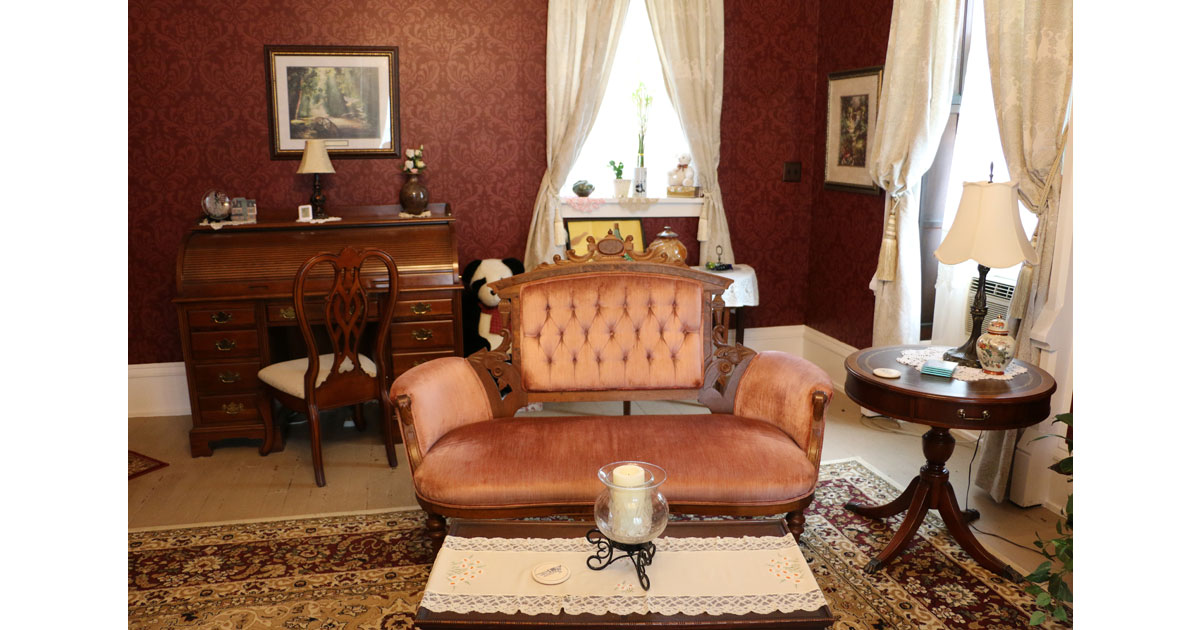 Relax in the Parlor.