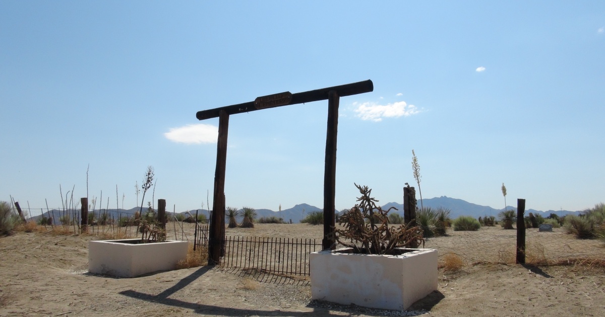 Willcox Historical Cemetery Entrance