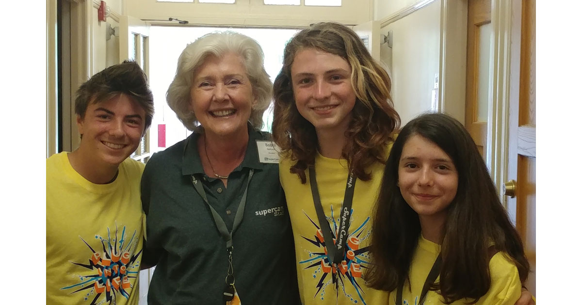 Bobbi DePorter with students